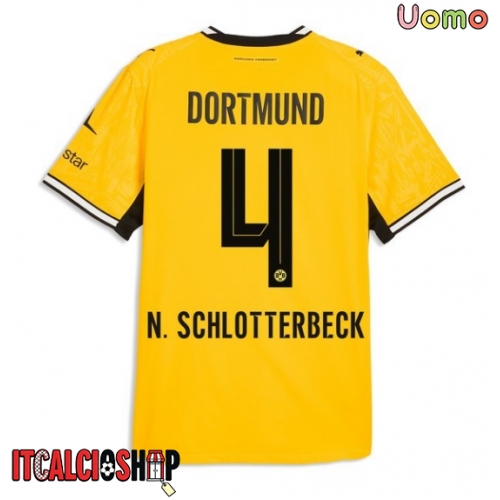Borussia Dortmund Nico Schlotterbeck #4 Prima Maglia 2026-27 Manica Corta